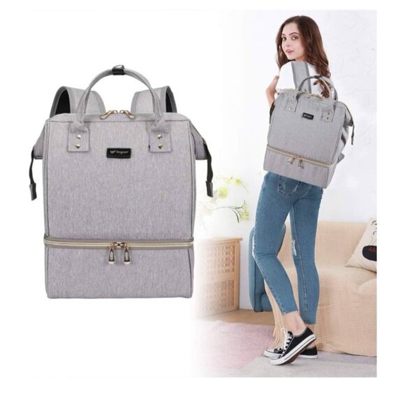 Gogoso Breast Pump Backpack - Insulated & Anti-Theft Cooler Bag For Breastfeedin - Picture 6 of 9